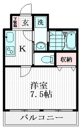 グランデ・コモドの物件間取画像